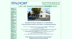 Desktop Screenshot of italmont.de